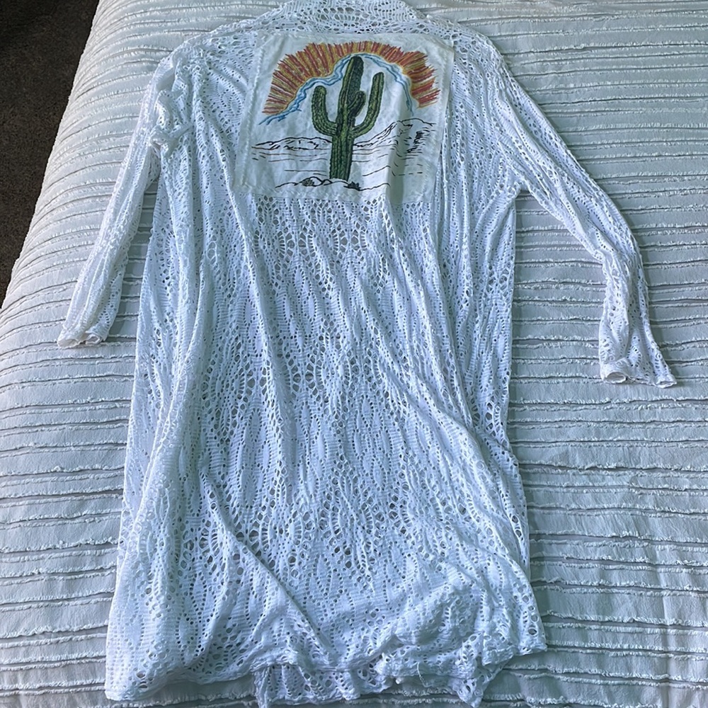 Beyond Capri Lace Western Duster - Picture 2 of 4